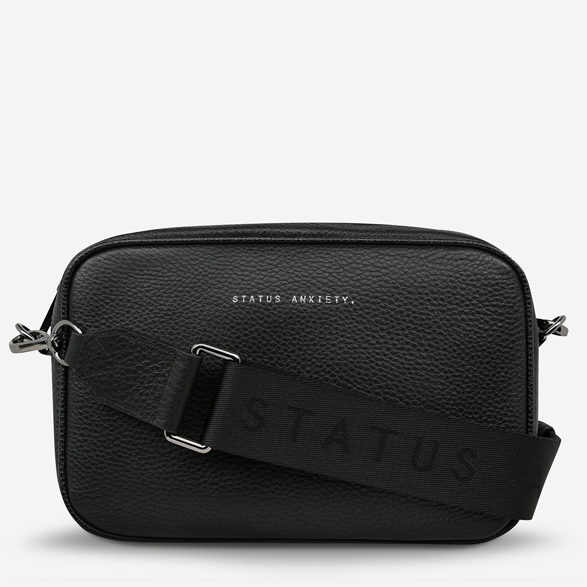 Status Anxiety - Plunder With Webbed Strap (Black) Status Anxiety
