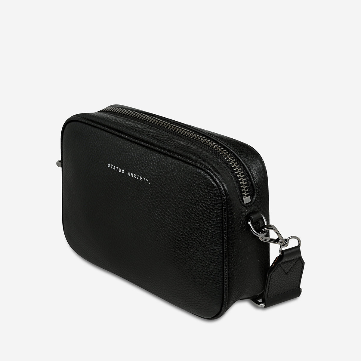 Status Anxiety - Plunder With Webbed Strap (Black) Status Anxiety