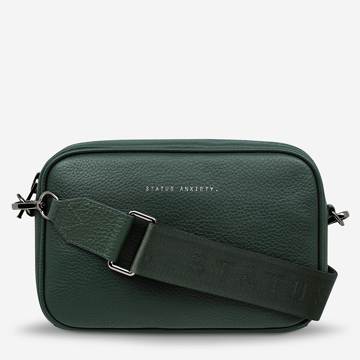 Status Anxiety Plunder With Webbed Strap - Green Status Anxiety