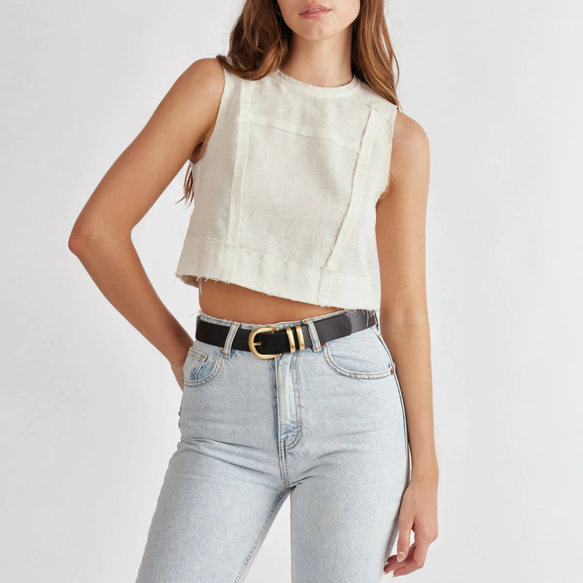 Status Anxiety - Let It Be Belt (Black/Gold) Status Anxiety