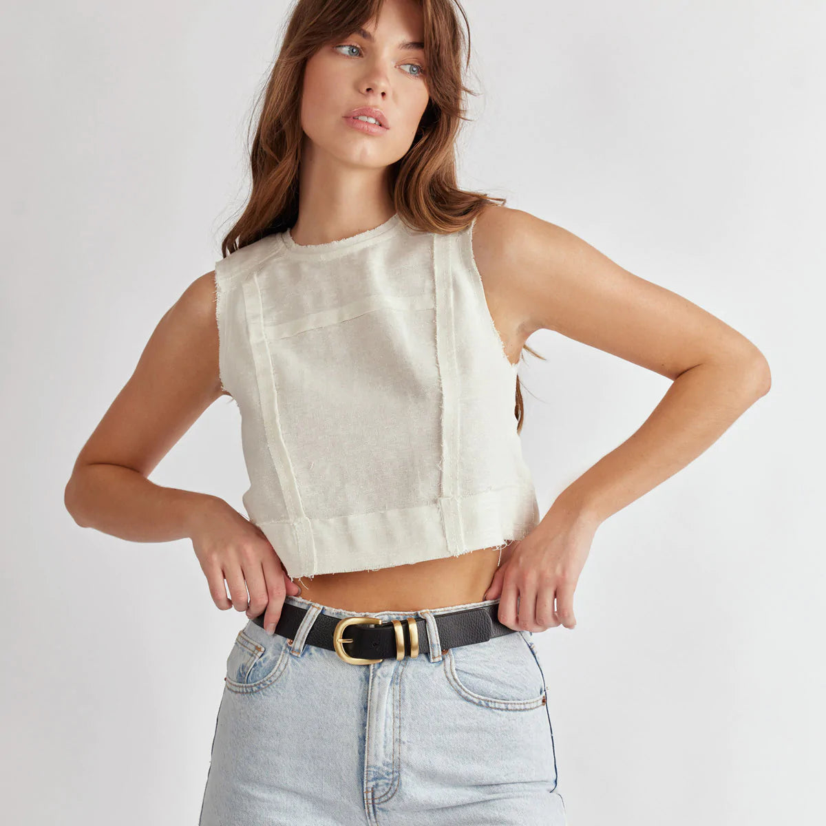Status Anxiety - Let It Be Belt (Black/Gold) Status Anxiety