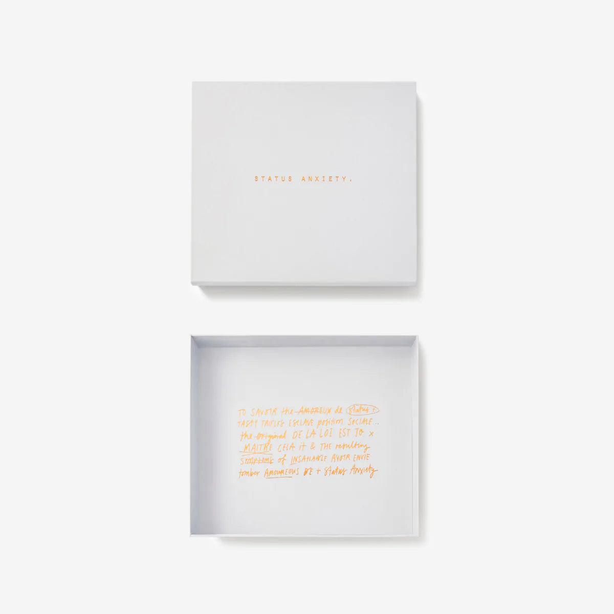 Status Anxiety Us For Now - Khaki Status Anxiety