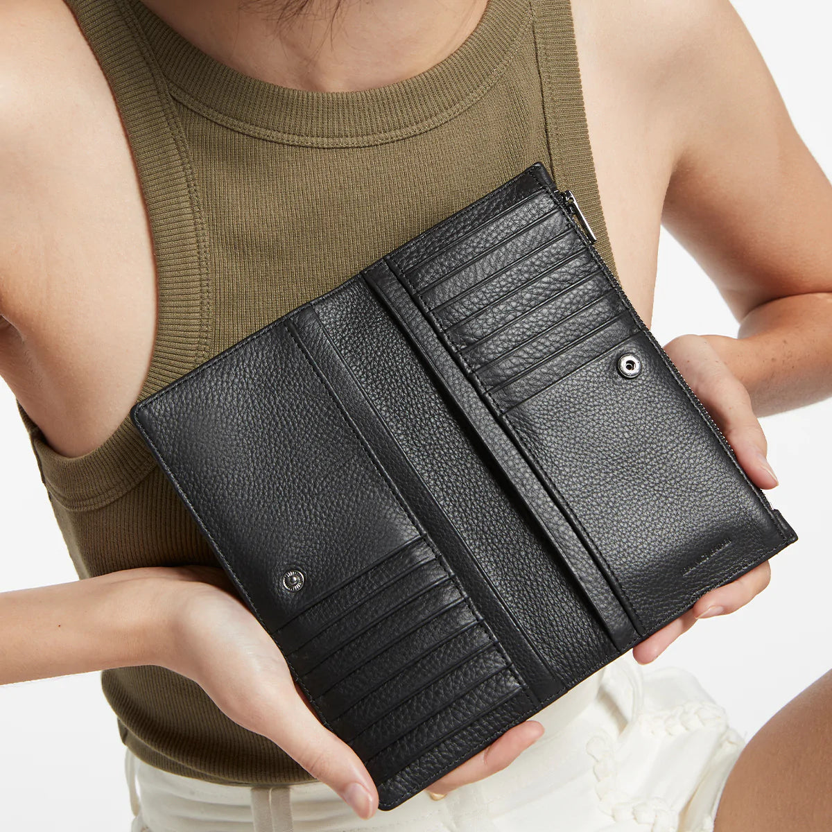 Status Anxiety Old Flame Wallet - Black Status Anxiety