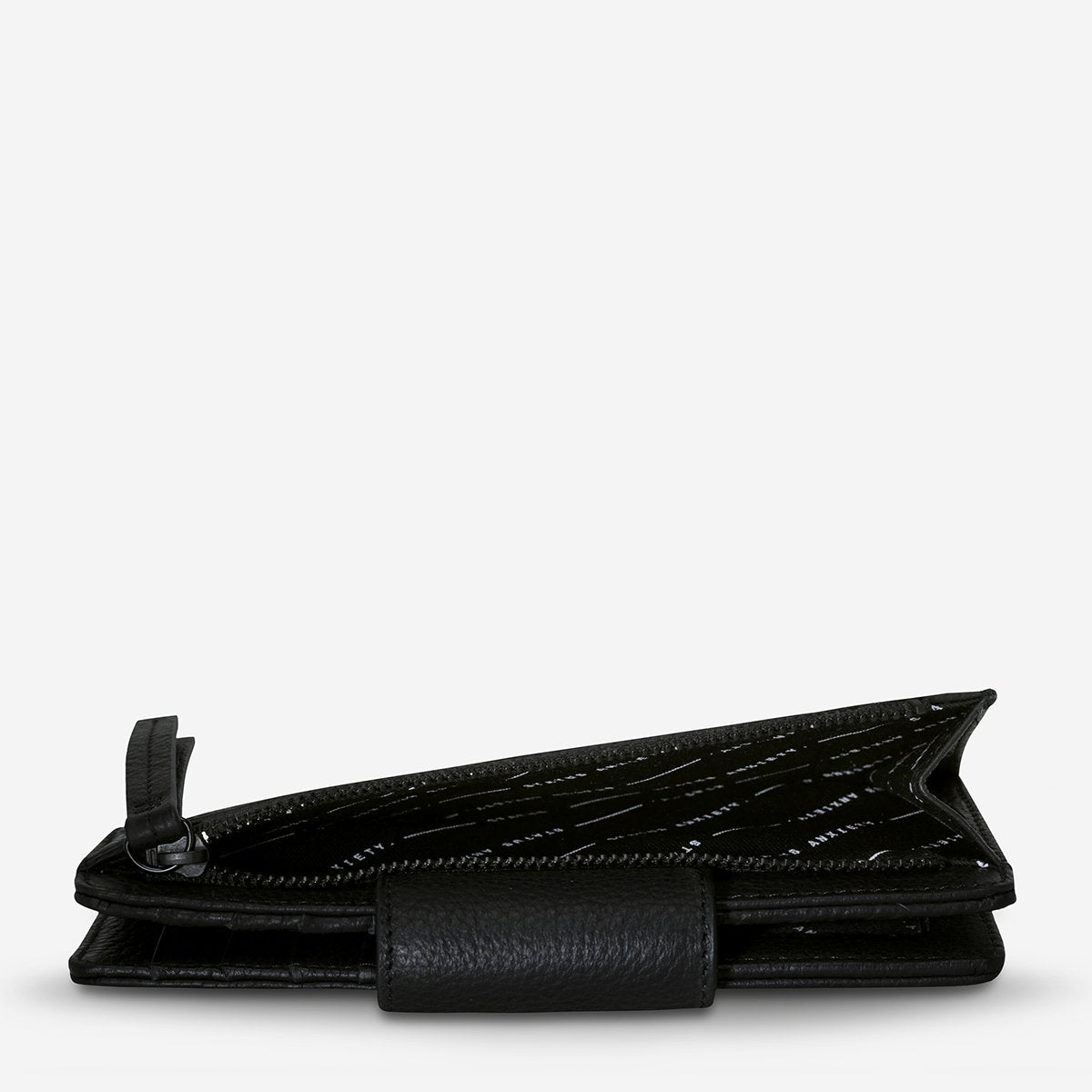 Status Anxiety - Ruins Wallet (Black) Status Anxiety