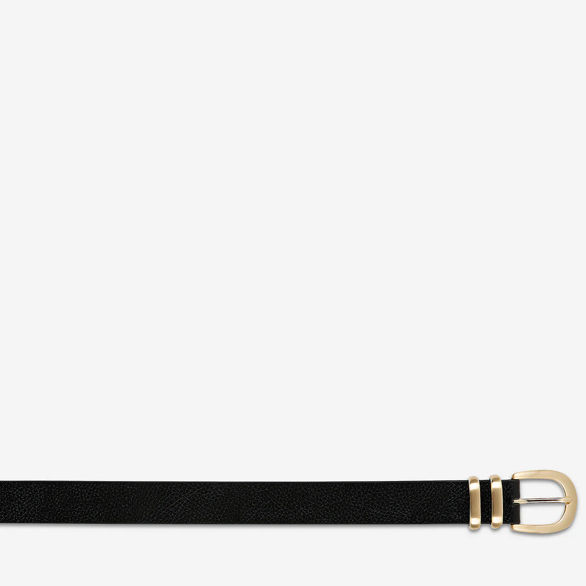 Status Anxiety - Let It Be Belt (Black/Gold) Status Anxiety