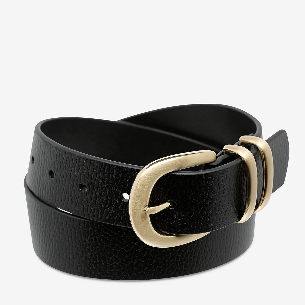 Status Anxiety - Let It Be Belt (Black/Gold) Status Anxiety