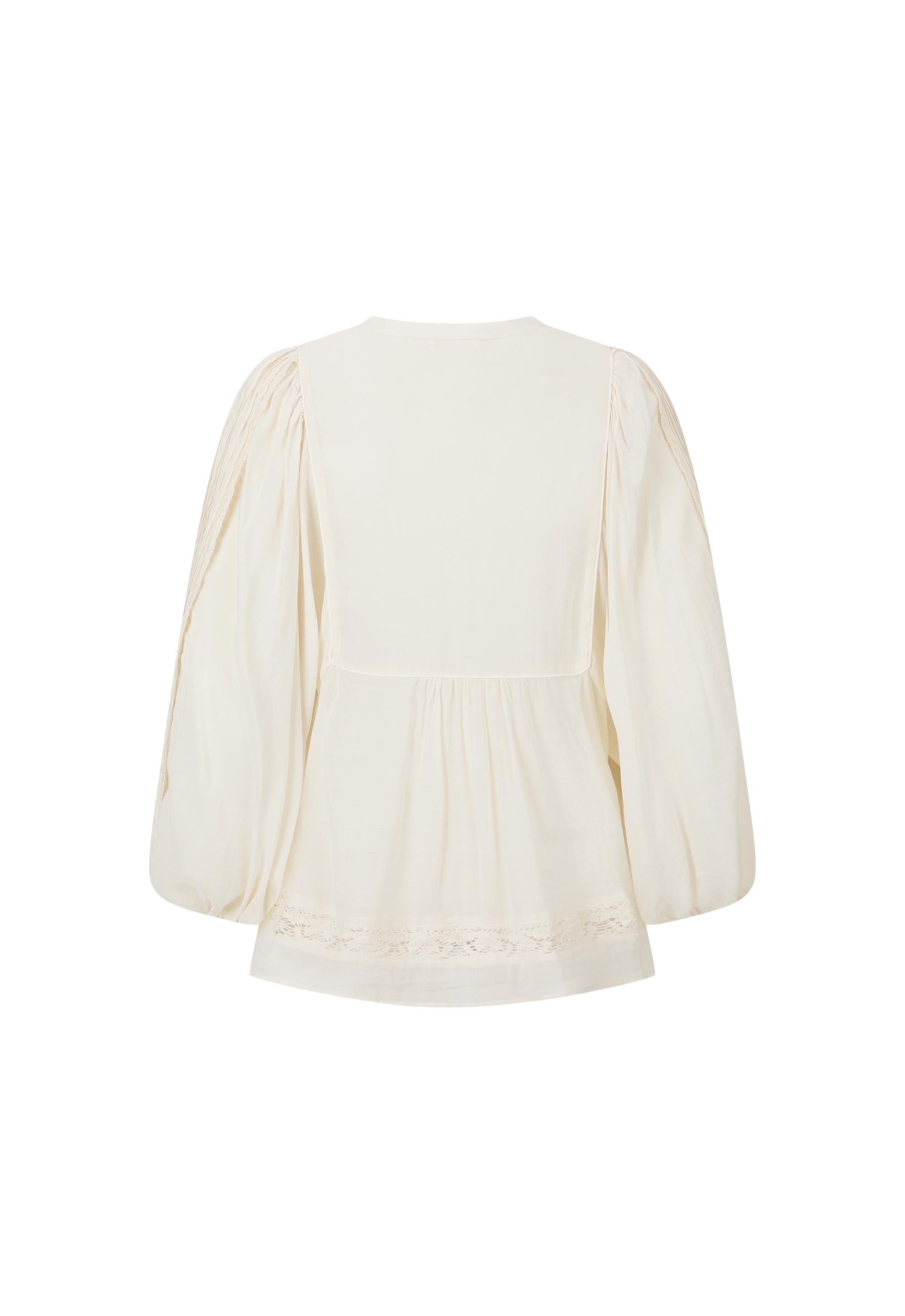 Spell - Ines Boho Blouse (Light Sand) Spell