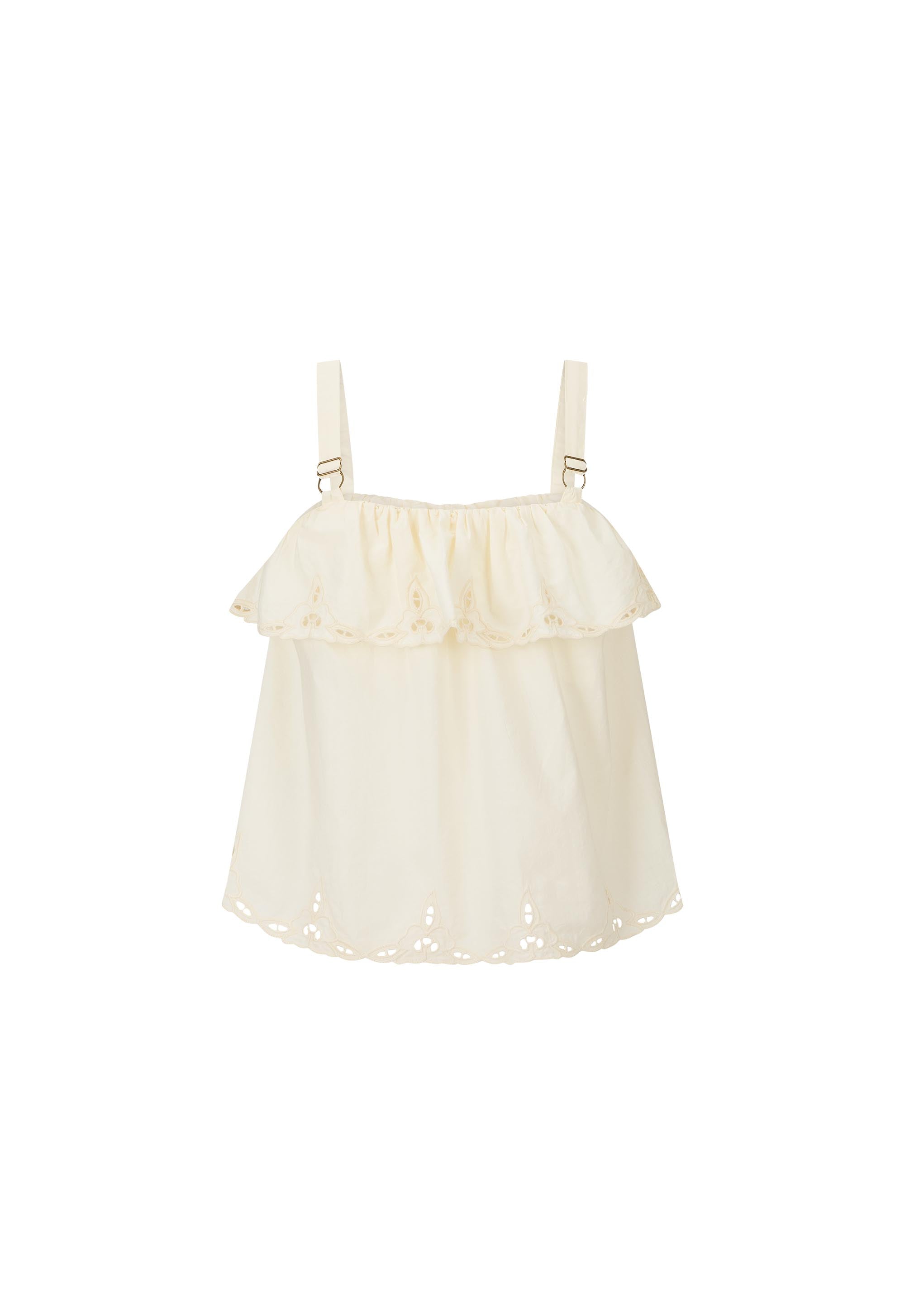 Spell - Fleur De Lis Cami (White) Spell