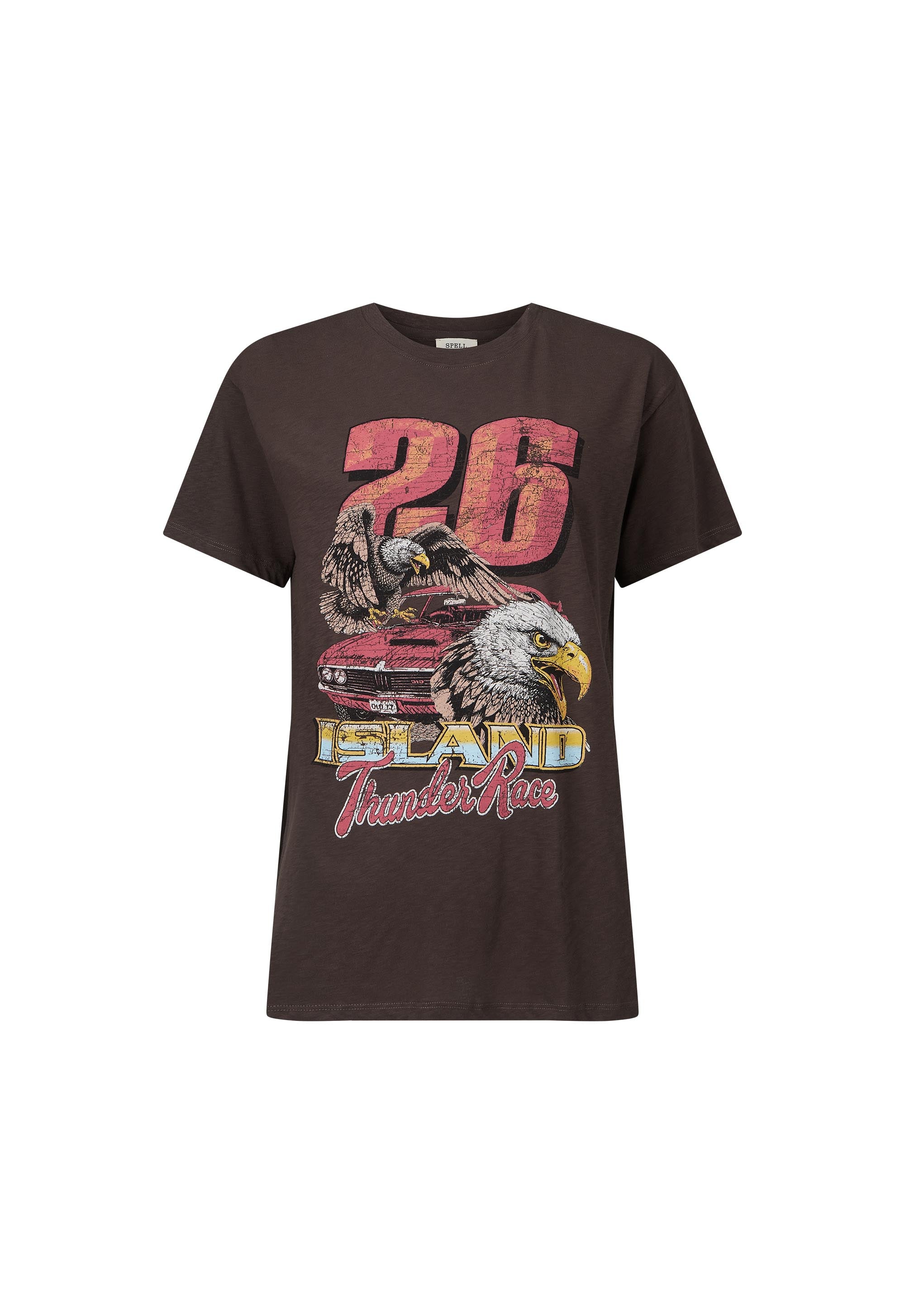 Spell - Island Thunder Tee (Charcoal) Spell