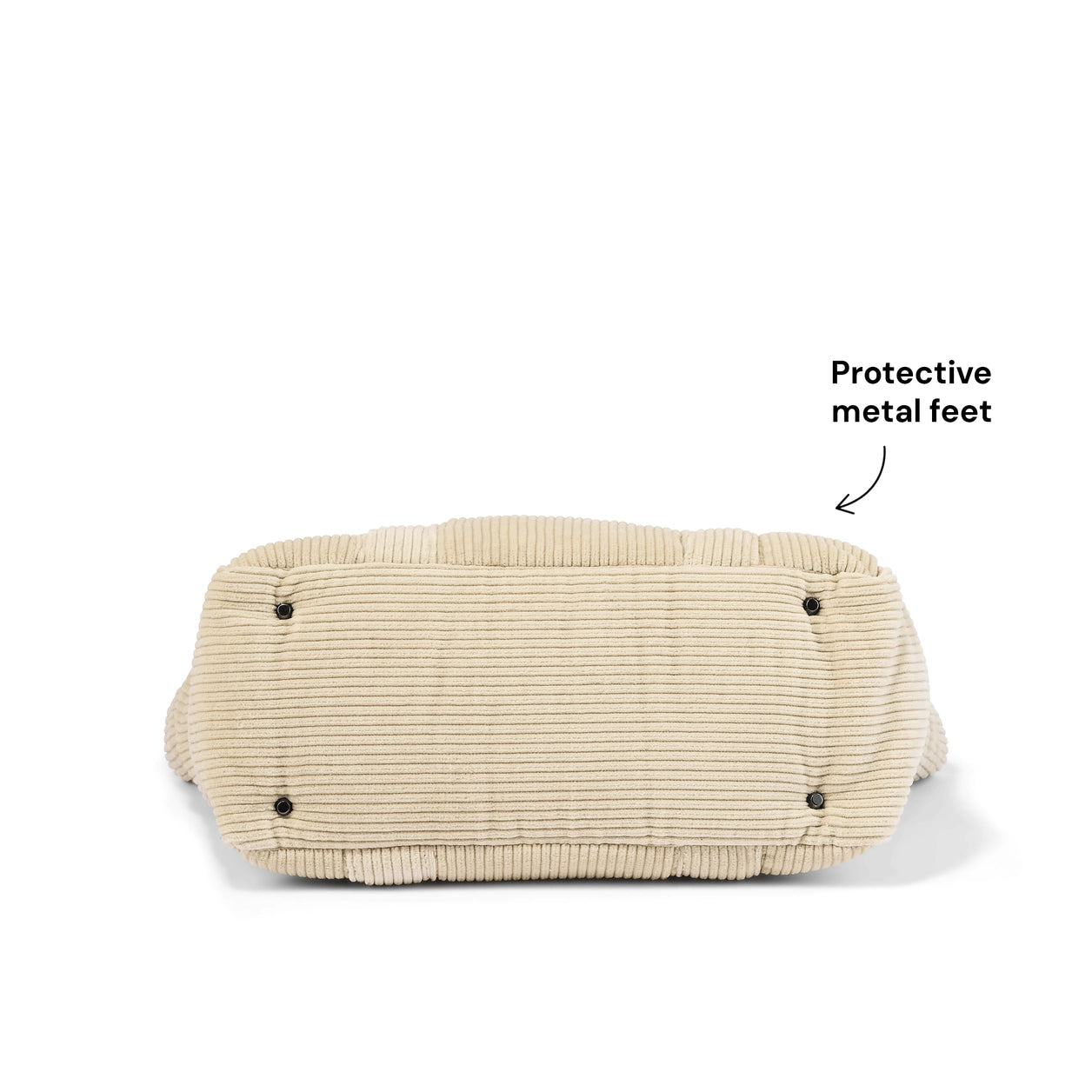 OiOi - Everyday Tote (Cream Corduroy) OiOi