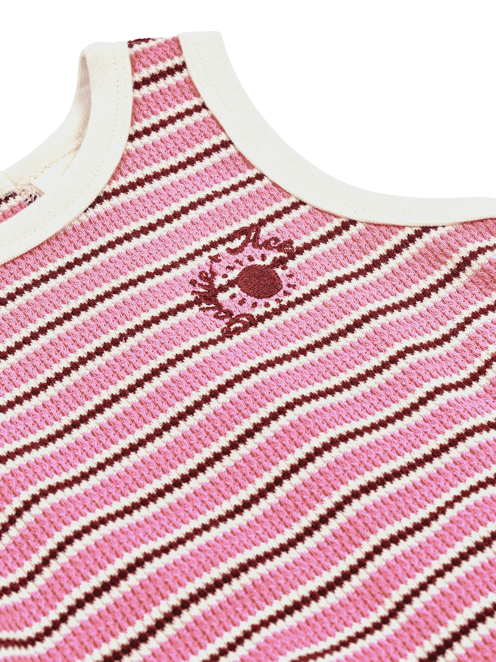 Goldie + Ace - Waffle Bubble Romper (Pink) Dear Blackbird Boutique