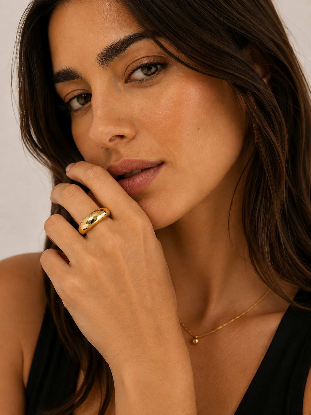 Everyday Classic 18K Gold Plated Ring Dear Blackbird Boutique