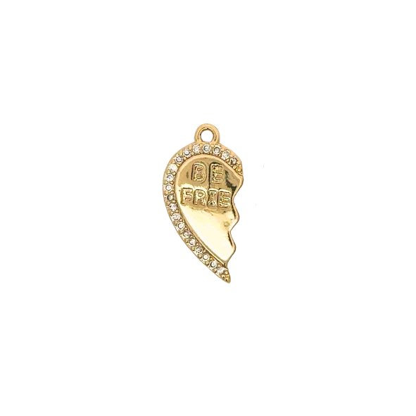 'Best Friend' Charm (Gold) By Barny