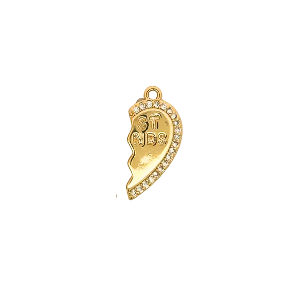 'Best Friend' Charm (Gold) By Barny