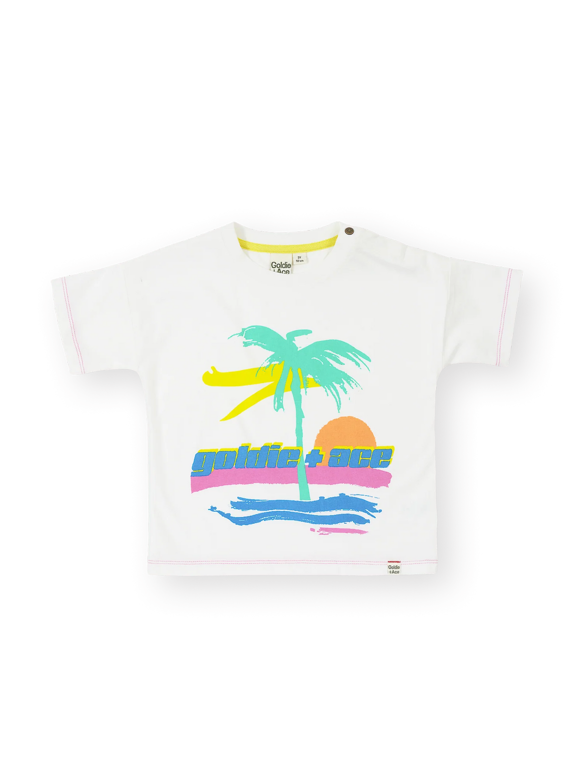 Goldie +Ace - Palm Sunset T-Shirt Goldie + Ace