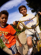 Goldie & Ace - Oversized BMX T-Shirt (Antique White) Goldie + Ace