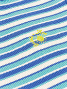 Goldie + Ace - Waffle Stripe T-Shirt (Blue) Goldie + Ace
