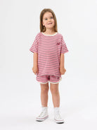 Goldie + Ace - Waffle Shorts (Pink) Goldie + Ace