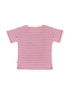 Goldie + Ace - Waffle Stripe T-Shirt (Pink) Goldie + Ace