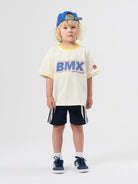 Goldie & Ace - Oversized BMX T-Shirt (Antique White) Goldie + Ace