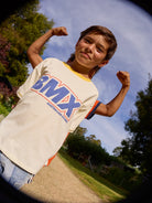Goldie & Ace - Oversized BMX T-Shirt (Antique White) Goldie + Ace