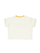 Goldie & Ace - Oversized BMX T-Shirt (Antique White) Goldie + Ace