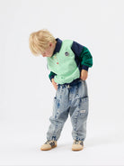 Goldie & Ace - Kit Denim Pocket Pant Light Denim (Blue) Goldie + Ace