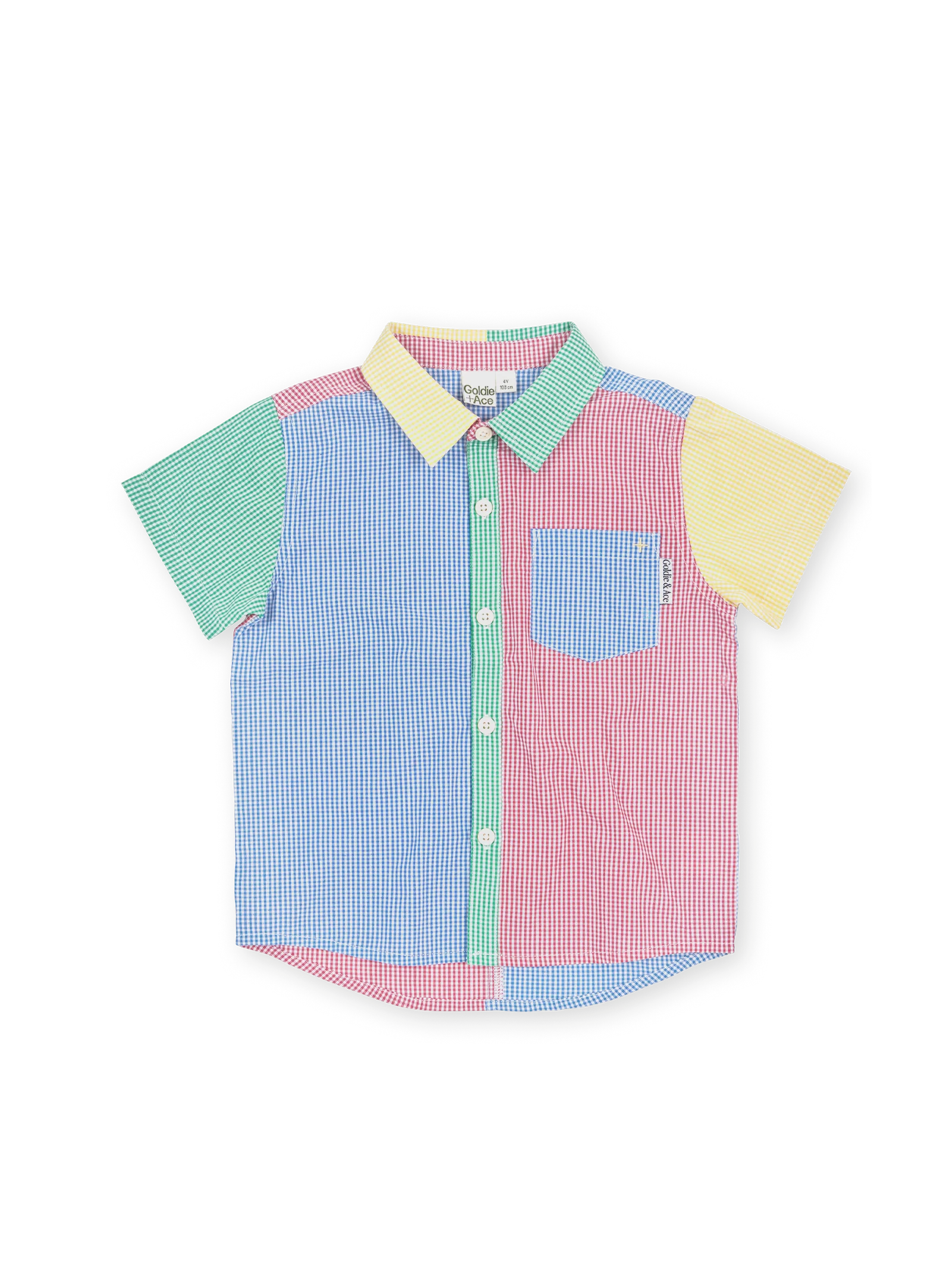 Goldie + Ace - Colour Block Holiday Shirt Goldie + Ace