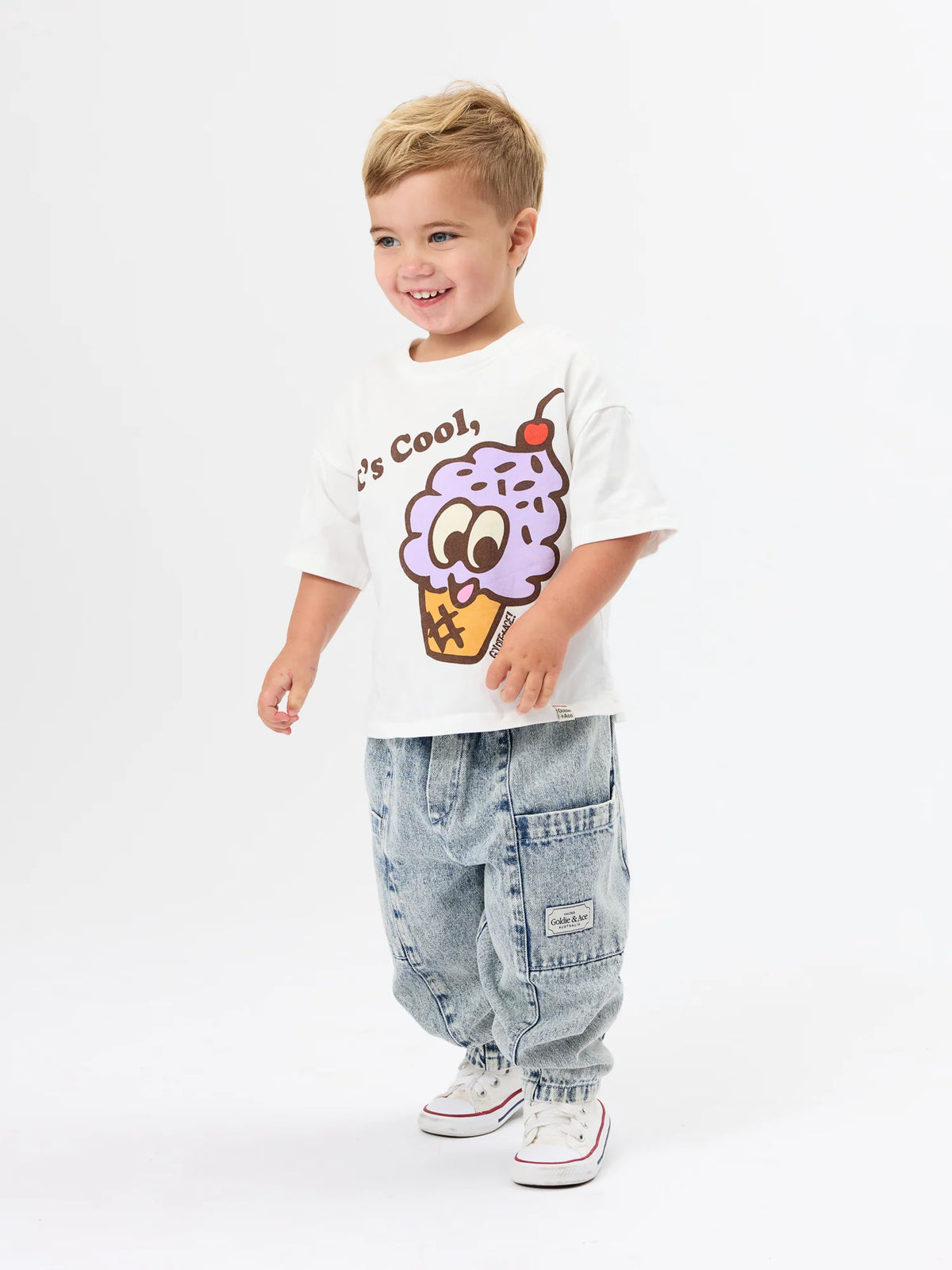 Goldie + Ace - It's Cool, I'm Chill T-Shirt Goldie + Ace