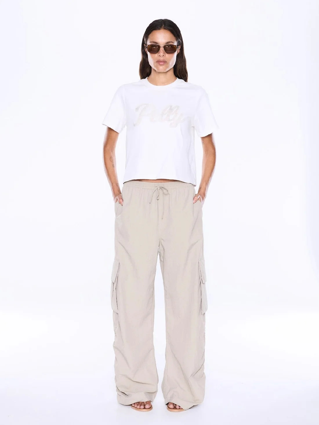 Ena Pelly - Rue Cargo Pant (Sand) Ena Pelly
