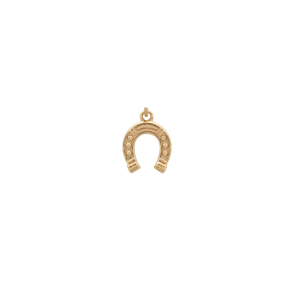 Horseshoe Charm (Gold) By Barny