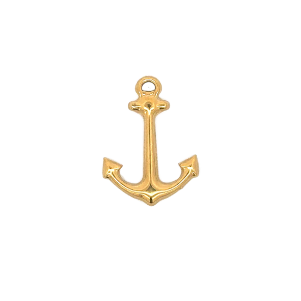 Anchor Charm (Gold) By Barny