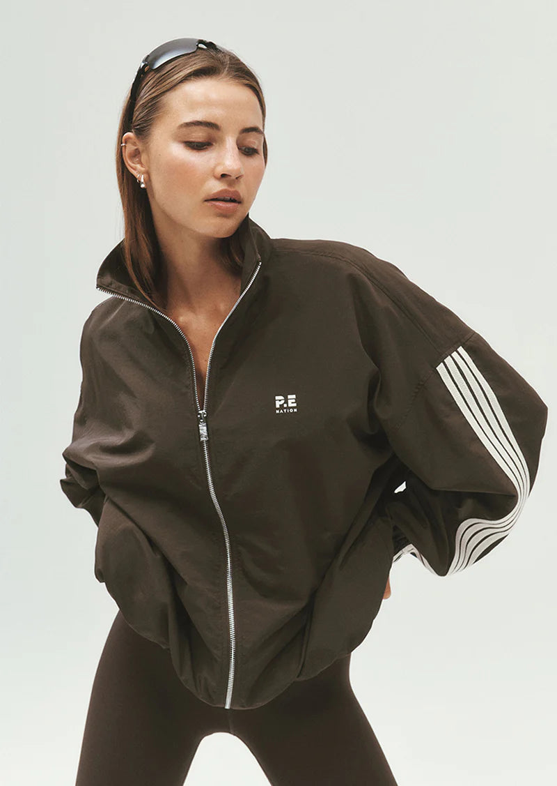 P.E Nation - Radius Jacket (Coffee) P.E Nation