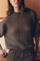 Assembly Label - Tulsa Mohair Knit (Bark) Assembly Label