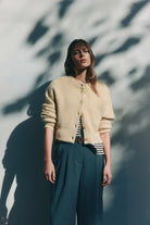 Nude Lucy - Nixon Cropped Cardigan (Butter) Nude Lucy