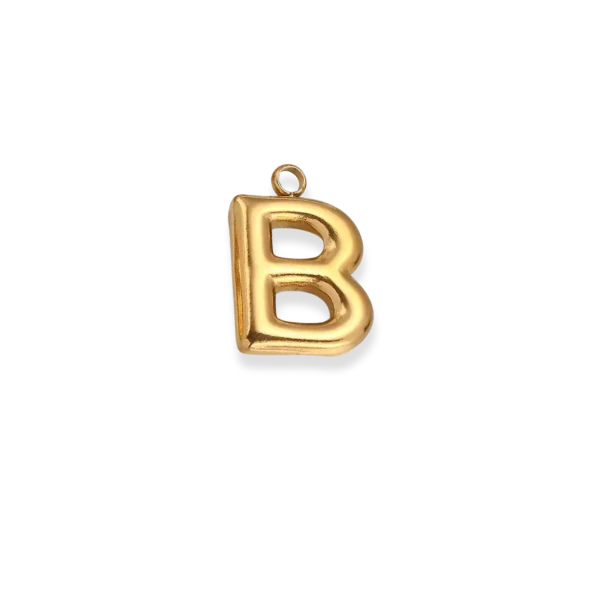 Bubble Letters (Gold) Dear Blackbird Boutique
