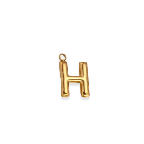 Bubble Letters (Gold) Dear Blackbird Boutique