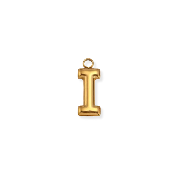 Bubble Letters (Gold) Dear Blackbird Boutique