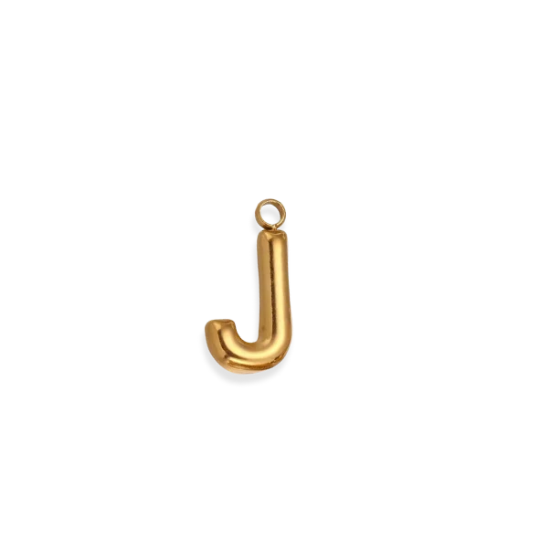 Bubble Letters (Gold) Dear Blackbird Boutique
