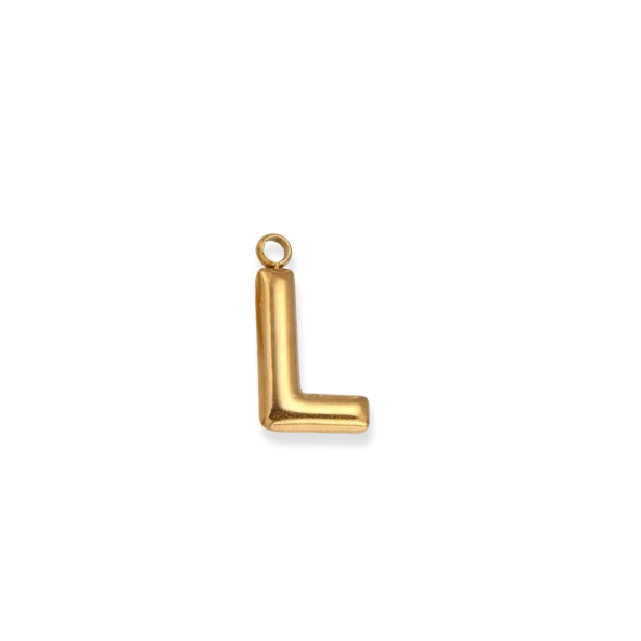 Bubble Letters (Gold) Dear Blackbird Boutique