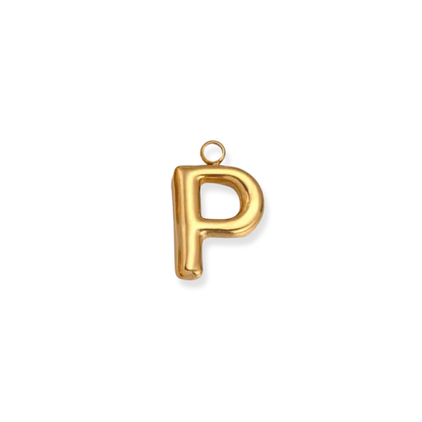 Bubble Letters (Gold) Dear Blackbird Boutique