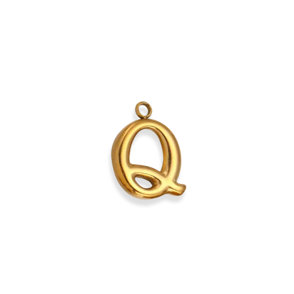 Bubble Letters (Gold) Dear Blackbird Boutique