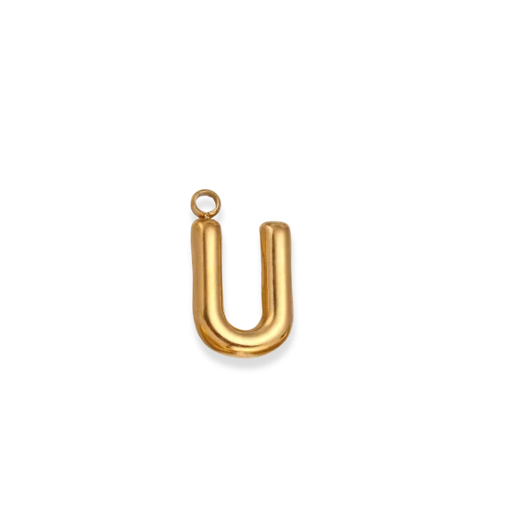 Bubble Letters (Gold) Dear Blackbird Boutique