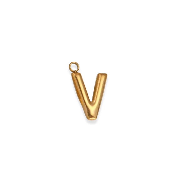 Bubble Letters (Gold) Dear Blackbird Boutique