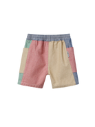 Goldie + Ace - Patchwork Noah Pocket Shorts Dear Blackbird Boutique