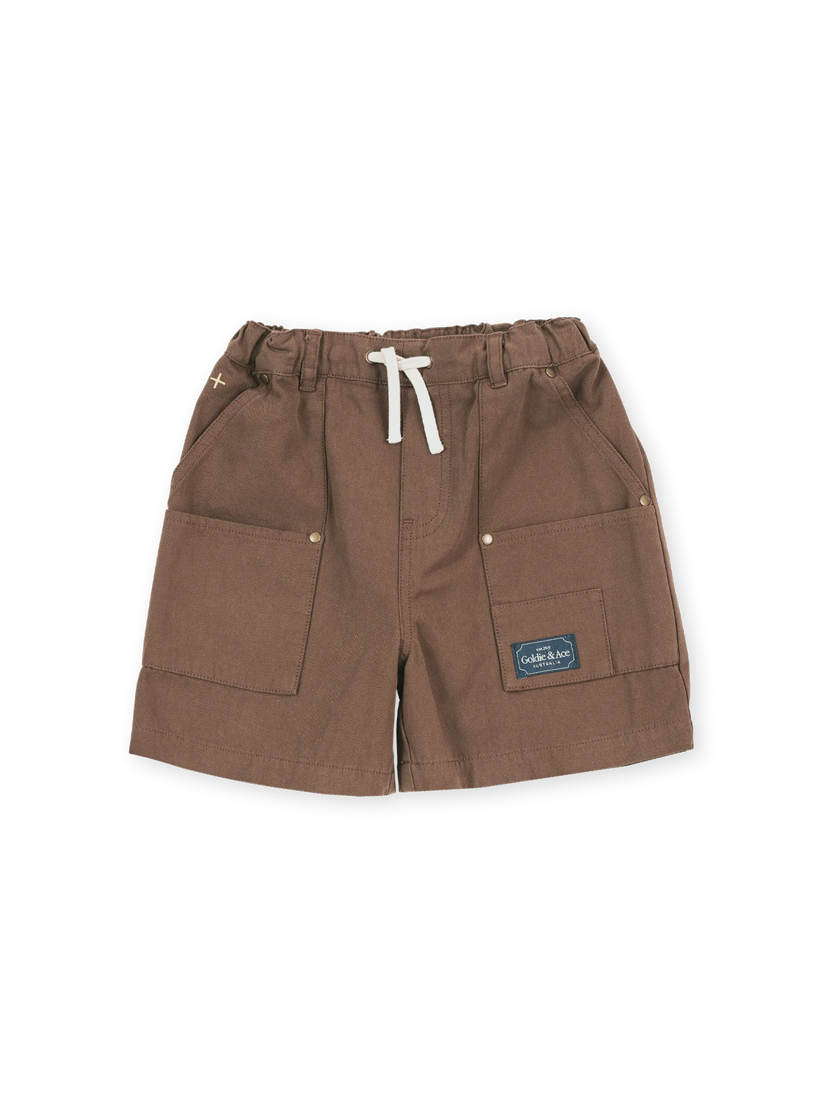 Goldie + Ace - Carpenter Short (Brown) Goldie + Ace