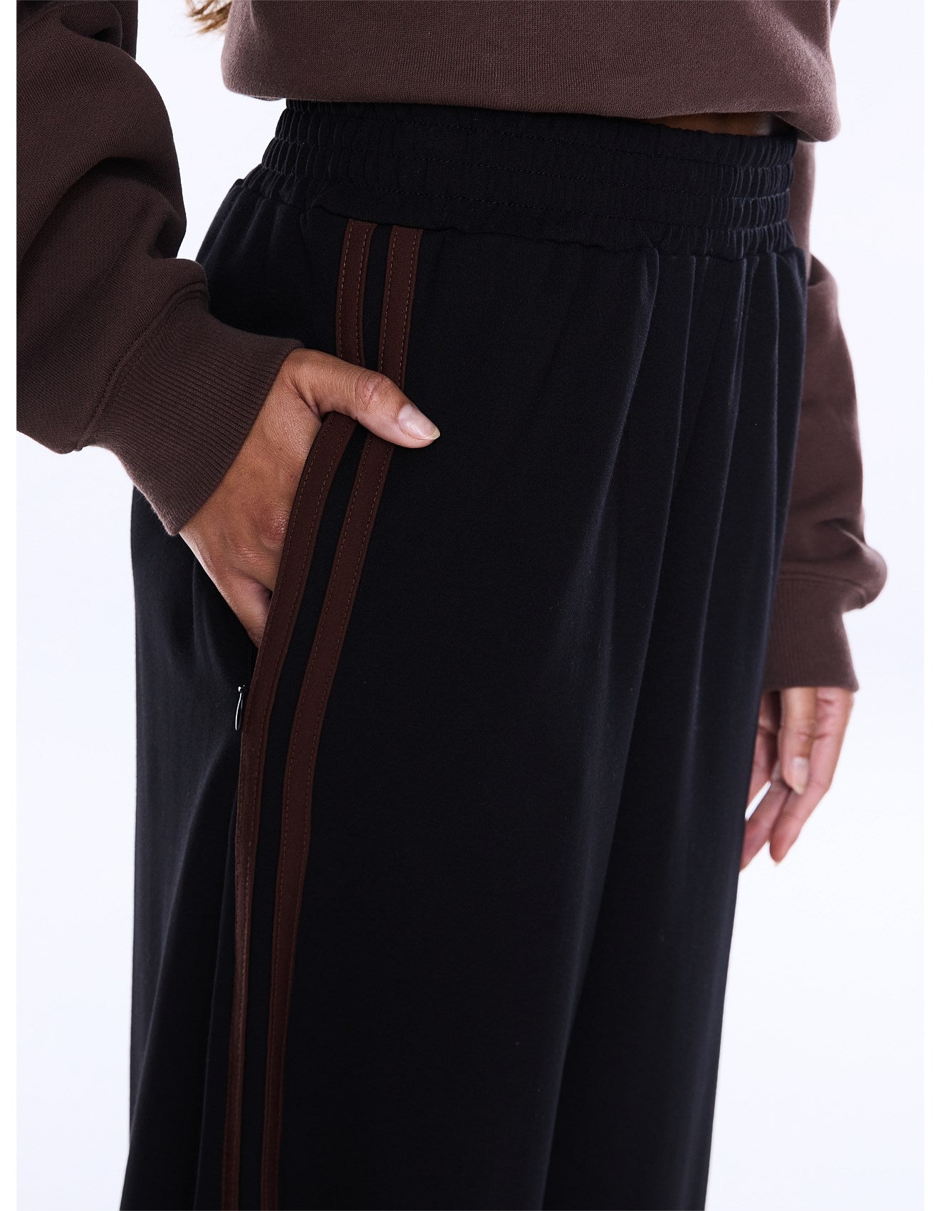 Ena Pelly - Valentine Stripe (Black/Brown) Ena Pelly