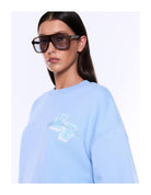 Ena Pelly - Mila Oversized Sweater (Sky Blue) Ena Pelly
