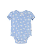 KYND Baby - Comfy Short Sleeve Bodysuit (Star Fish Blue) KYND Baby