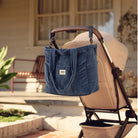 OiOi - Everyday Tote (Ocean Blue Corduroy) OiOi